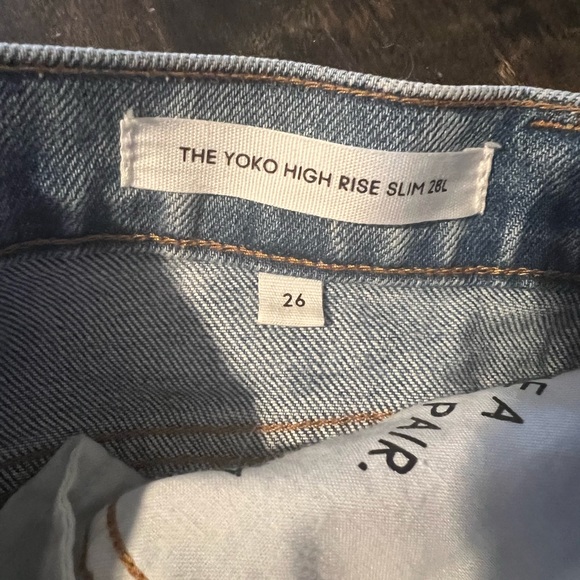 Denim Forum Yoko High Rise Slim Jeans - Picture 3 of 6